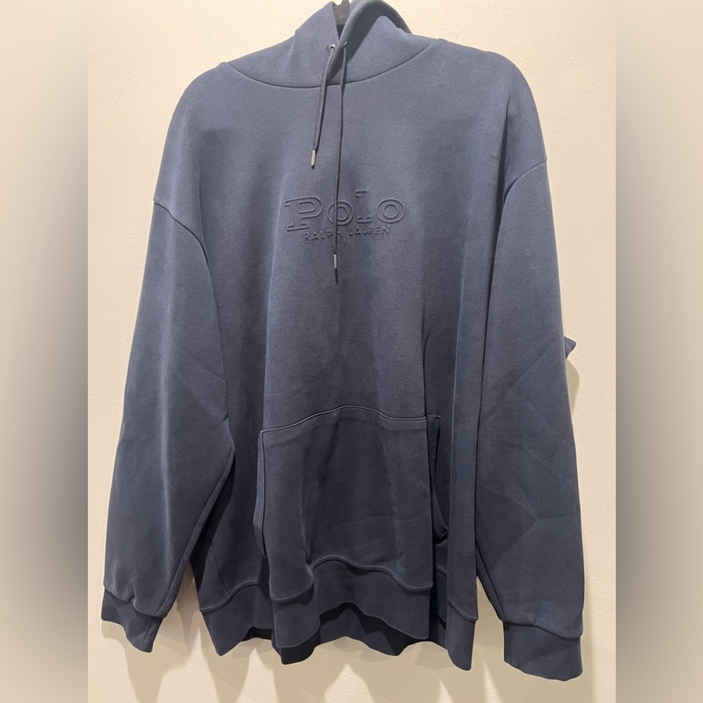 Logo-Embossed Double-Knit Hoodie